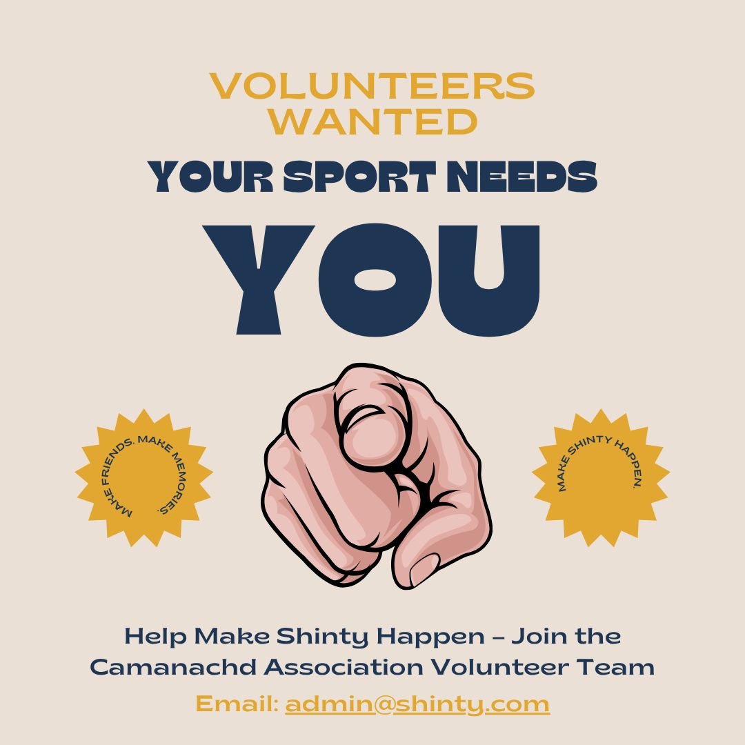 Help Make Shinty Happen – Join the Camanachd Association Volunteer Team ...